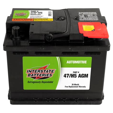 Interstate Batteries AGM logo