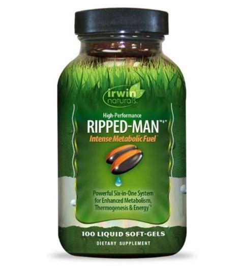 Irwin Naturals RIPPED MAN commercials