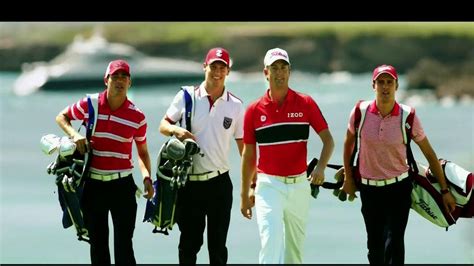 Izod TV Commercial , 'Golfing' Featuring Webb Simpson