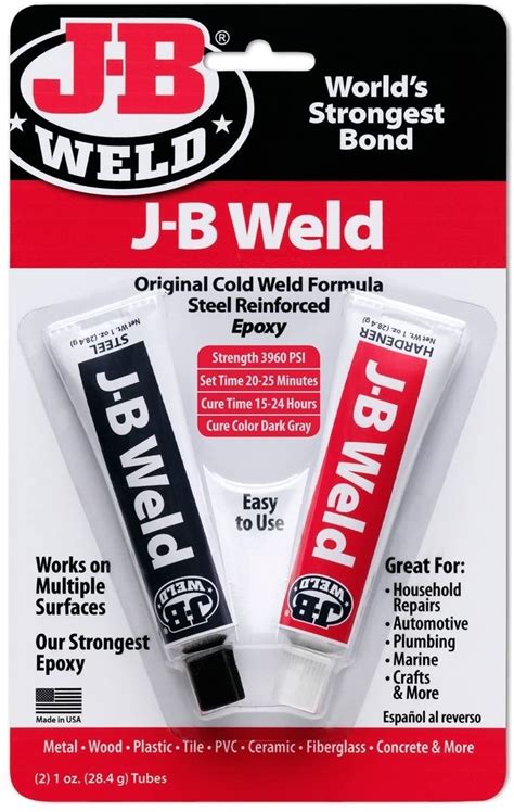 J-B Weld Original Cold-Weld commercials