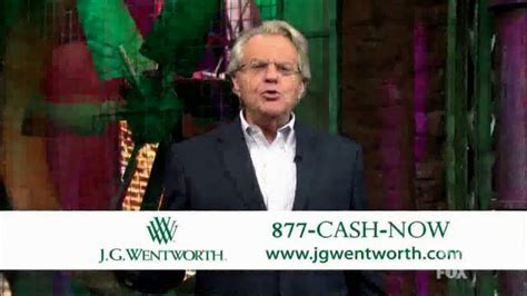 J.G. Wentworth TV Spot, 'Jerry Springer' created for J.G. Wentworth