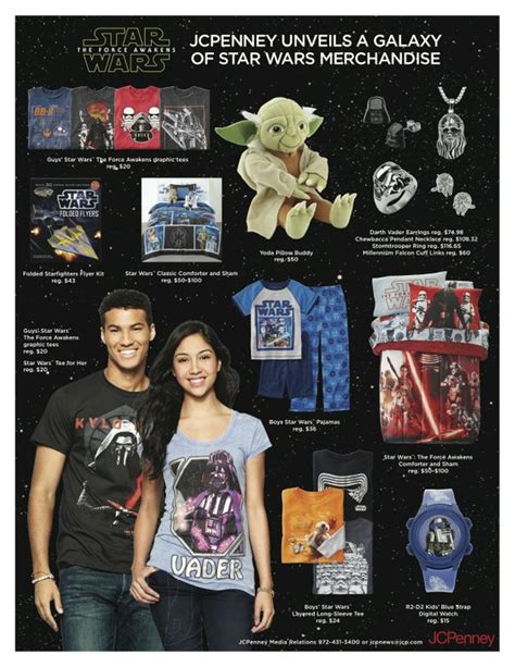JCPenney Galaxy of Star Wars Goods commercials