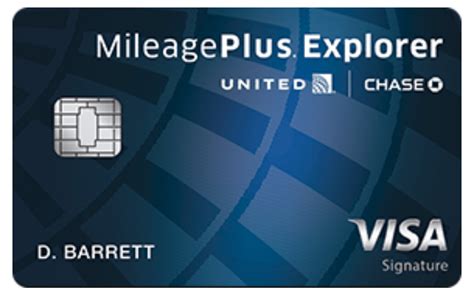 JPMorgan Chase (Credit Card) United MileagePlus Explorer Card commercials