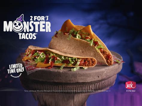 Jack in the Box Bacon Ranch Monster Tacos logo