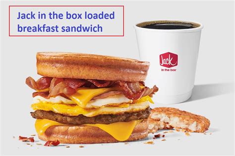 Jack in the Box Loaded Breakfast Sandwich logo