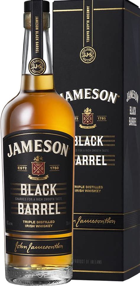 Jameson Irish Whiskey Black Barrel logo