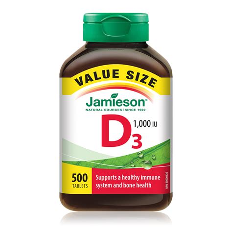 Jamieson Vitamins D3 commercials