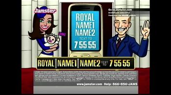 Jamster Royal Baby Name Generator TV commercial