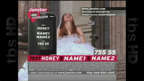 Jamster TV Commercial For Love Calculator created for Jamster