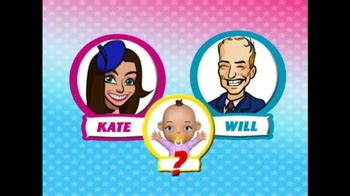 Jamster TV Spot, 'Baby Name Generator: Kate and Will'