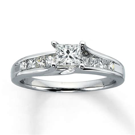 Jared 1 ct tw Round 14K White Gold Diamond Ring commercials