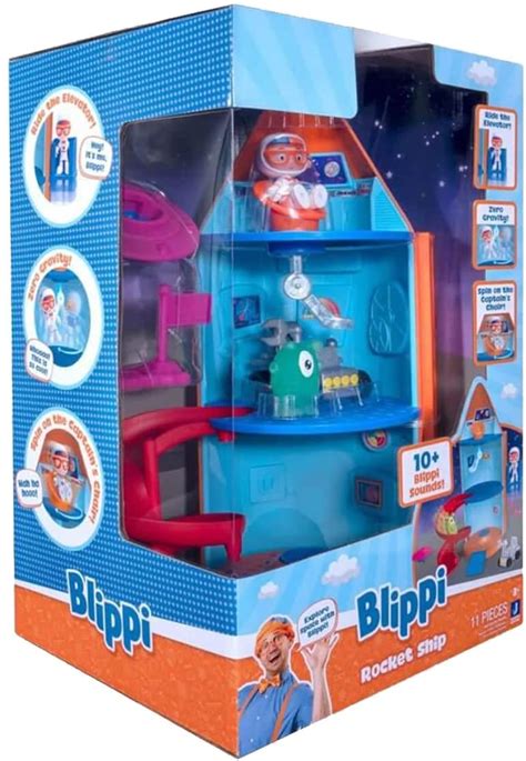 Jazwares Toys Blippi Rocket Ship commercials