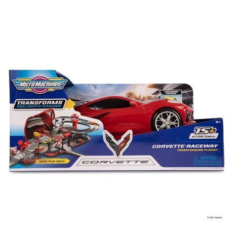 Jazwares Toys Micro Machines Corvette Raceway Playset