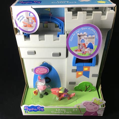 Jazwares Toys Peppa Pig Little Castle Fort Playset logo