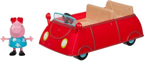 Jazwares Toys Peppa Pig Red Car With Exclusive Figures logo