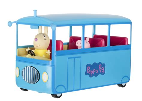 Jazwares Toys Peppa Pig School Bus logo