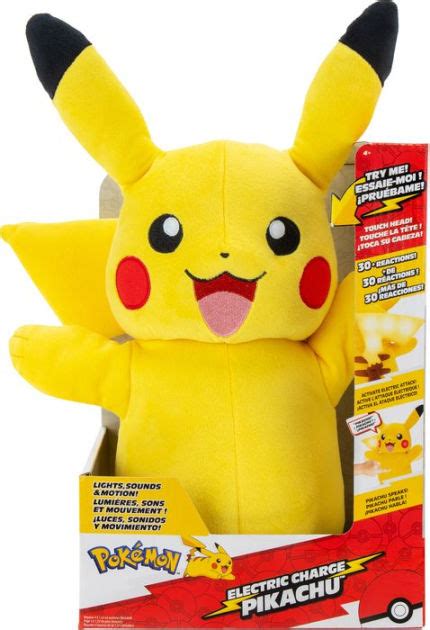 Jazwares Toys Pokemon Electric Charge Pikachu