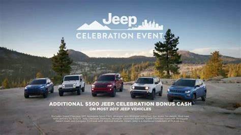 Jeep Celebration Event TV commercial - Go Anywhere