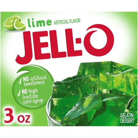 Jell-O Lime Gelatin Dessert