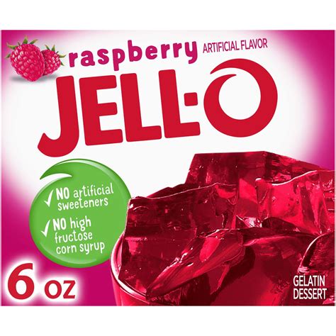 Jell-O Raspberry Gelatin Dessert logo