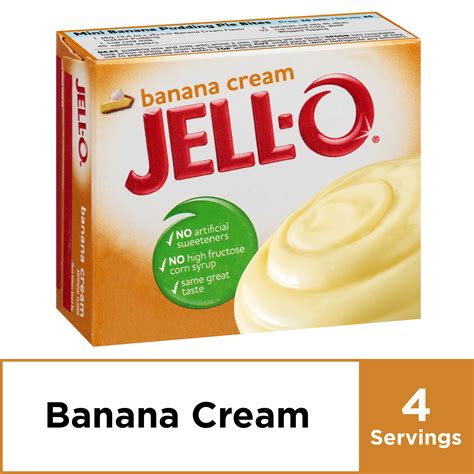Jell-O Simply Good Banana Instant Pudding Mix logo