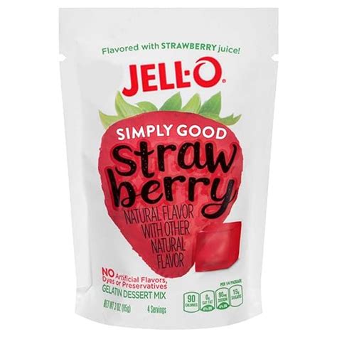 Jell-O Simply Good Strawberry logo