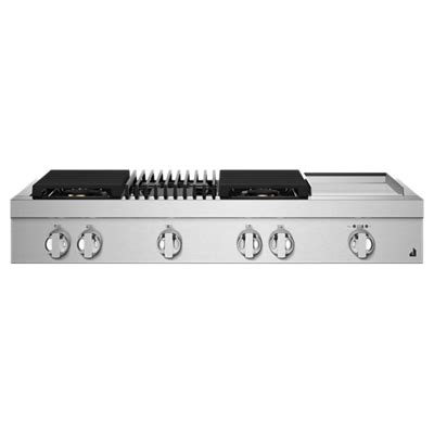 JennAir NOIR 48 in. Gas Professional-Style Rangetop with Griddle and Grill