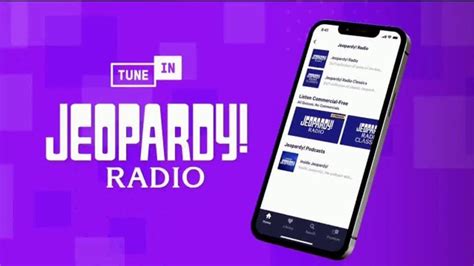 Jeopardy! Radio TV Spot, 'Tune In'