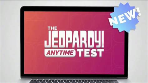 Jeopardy Test TV Spot, 'The Anytime Test'
