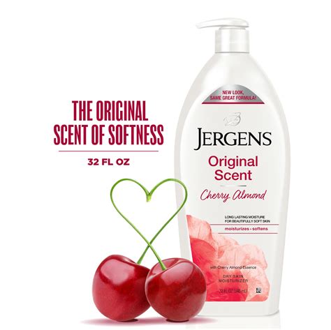 Jergens Original Scent Cherry Almond logo