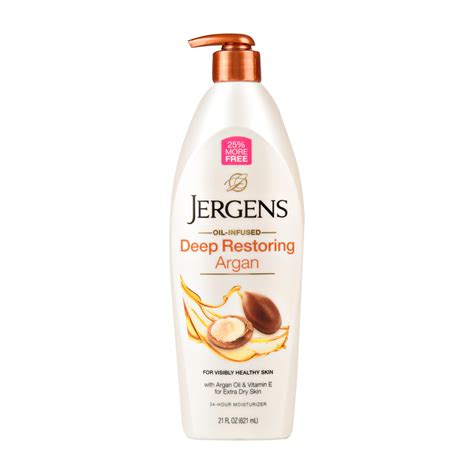 Jergens Wet Skin Moisturizer with Restoring Argan Oil