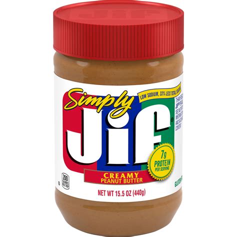 Jif Simply Squeeze Natural Creamy Peanut Butter logo