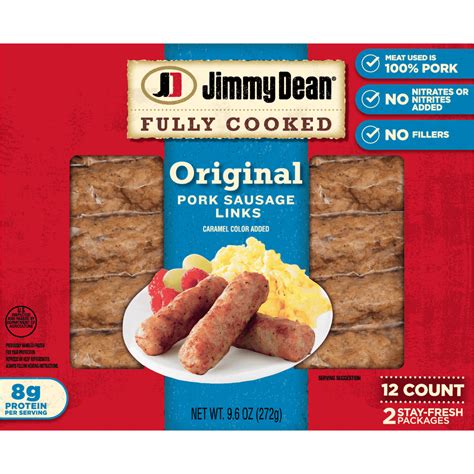 Jimmy Dean Fully Cooked Original Sausage Links logo