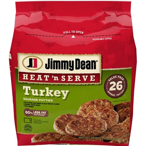 Jimmy Dean Fully Cooked Turkey Sausage Patties logo