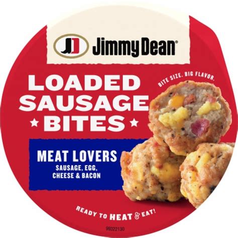 Jimmy Dean Meat Lovers Loaded Sausage Bites logo