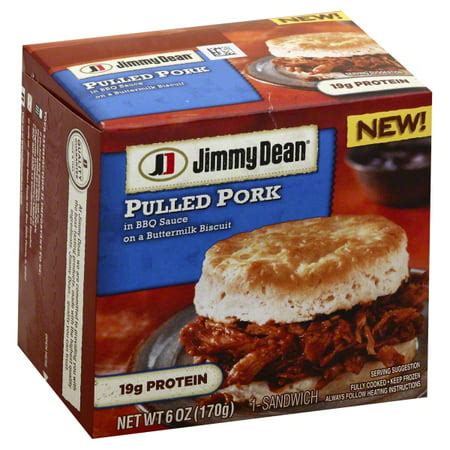 Jimmy Dean Pulled Pork Sandwich logo