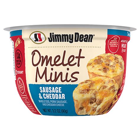 Jimmy Dean Sausage & Cheddar Omelet Minis logo