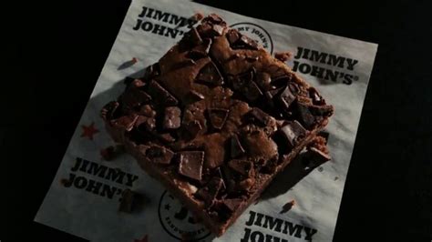 Jimmy Johns Fudge Chocolate Brownie TV commercial - Irresistibly Decadent