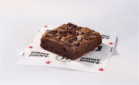 Jimmy John's Fudge Chocolate Brownie logo