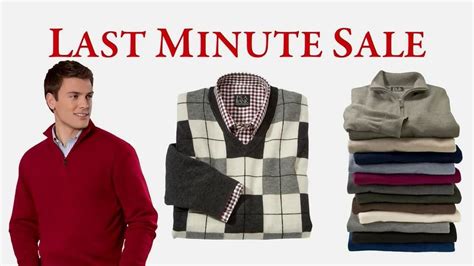 JoS. A. Bank Last-Minute Sale TV commercial - Sweaters