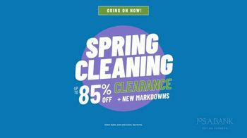 JoS. A. Bank Spring Cleaning Clearance TV commercial - We Never Cut Corners