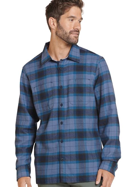 Jockey Outdoors Long Sleeve Flannel Shirt