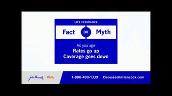 John Hancock TV commercial - Fact or Myth: Rates Start at $11.60