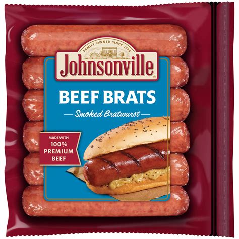 Johnsonville Sausage Beef Brats logo