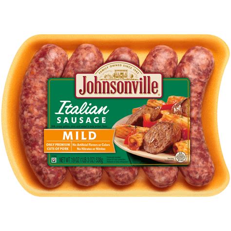 Johnsonville Sausage Mild Italian Sausage