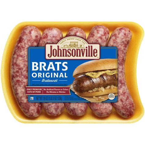 Johnsonville Sausage Original Brats