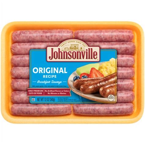 Johnsonville Sausage Original Recipe Fully Cooked Breakfast Sausage commercials