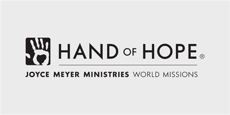 Joyce Meyer Ministries Hand of Hope logo