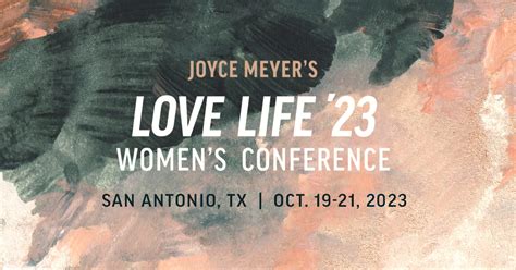 Joyce Meyer Ministries TV commercial - 2023 Love Life Womens Conference