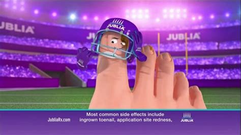 Jublia Super Bowl 2015 TV commercial - Tackle Toe Fungus